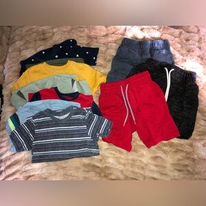 Boys 4-5 tee shirts & bottoms bundle